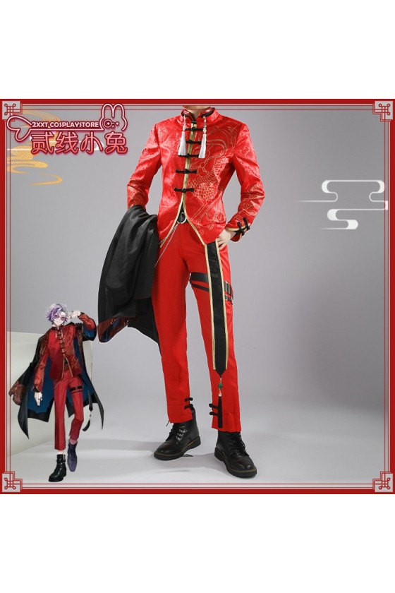 2XXT Cosplay Vtuber Fuwa Minato ROF MAO Four Guardians Cosplay Costume